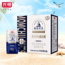 光明 莫斯利安金装风味酸牛奶原味200g*12盒