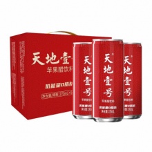 天地壹号 苹果醋饮料270ml*12罐