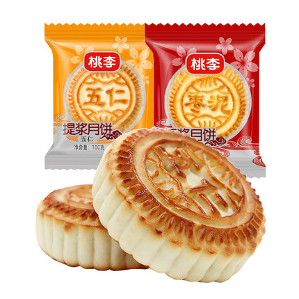 桃李 京式月饼8饼多味800g 