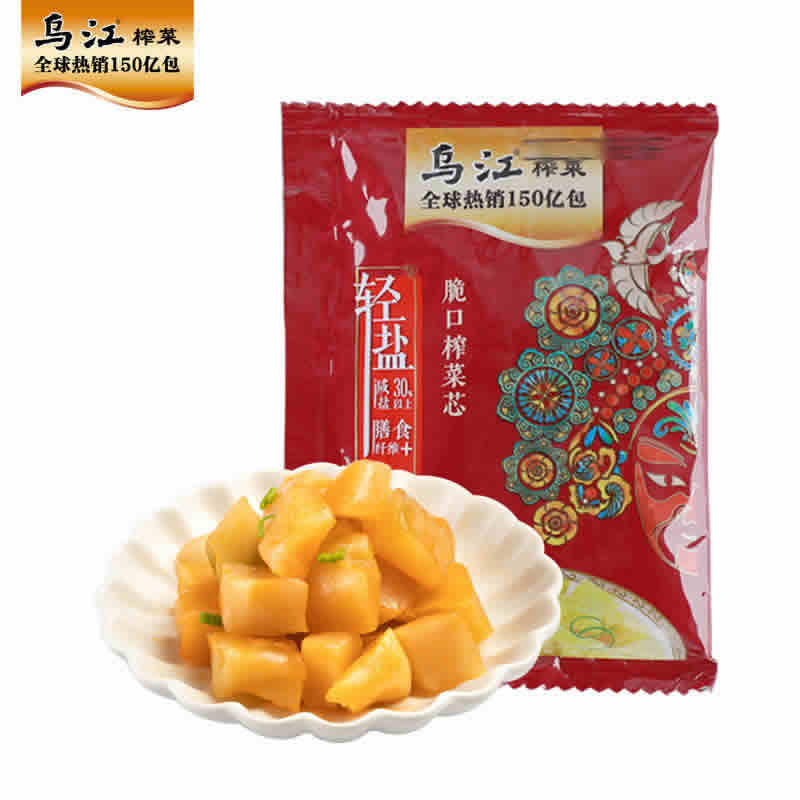 乌江 脆口榨菜芯 22g*20袋 