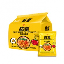 统一 茄皇 新疆番茄鸡蛋面 116克 5袋
