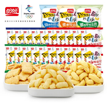 盼盼 麦香鸡味块共340g