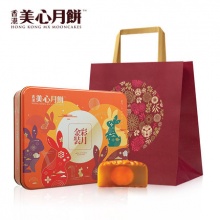  美心 金装彩月 月饼礼盒装 混合口味 420g