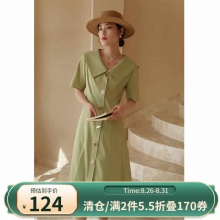 独束 法式连衣裙