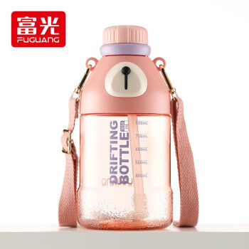 富光 漂流熊塑料水杯1.05L
