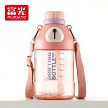 富光 漂流熊塑料水杯1.05L