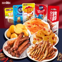 盐津铺子零食大礼包
