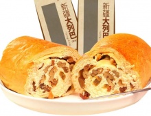 【23.67】西域美农 新疆果仁大列巴400g*2袋 