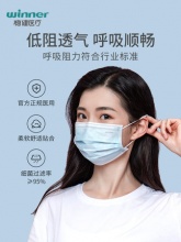稳健 医用外科口罩50只