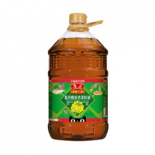 鲁花 香飘万家 低芥酸浓香菜籽油 6.08L