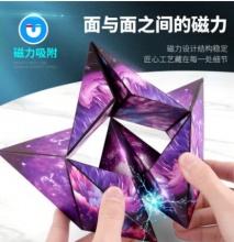 【12】 3D立体几何磁性魔方 2个装