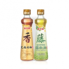 金龙鱼 芝麻油220ml+金龙鱼藤椒油220ml 