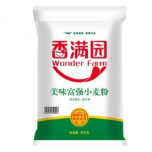 香满园 中筋粉美味富强小麦粉10kg
