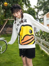 B.Duck小黄鸭   女子连帽卫衣