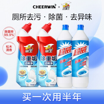 威王 洁厕灵 500g*4瓶