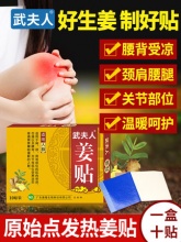 武夫人 颈肩腰腿四季生姜贴10贴 