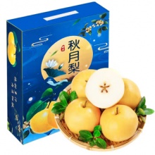绿鲜密码 山东秋月梨 6-9个 5斤装