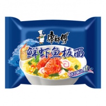 康师傅 鲜虾鱼板面 98g*5