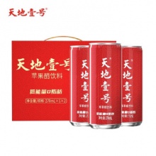 天地壹号 苹果醋饮料 270ml*12罐
