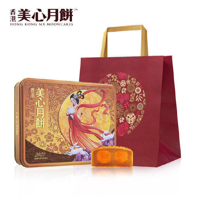 美心 双黄白莲蓉月饼礼盒