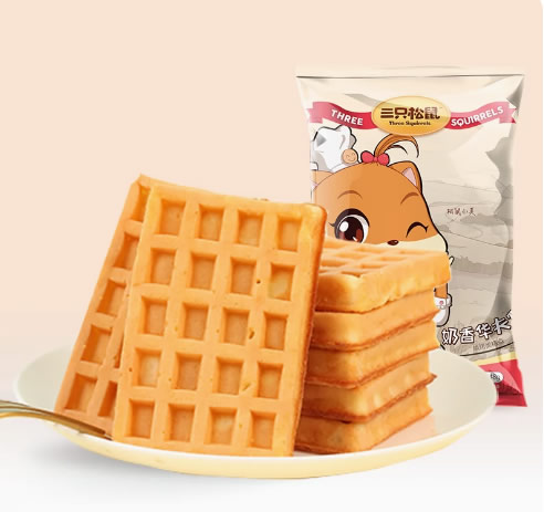三只松鼠 华夫饼248g
