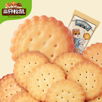 三只松鼠 小圆饼100g/袋