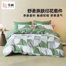 LOVO乐蜗  磨毛四件套1.5米床
