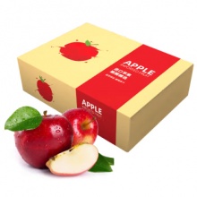 京鲜生 皇后红玫瑰苹果 特级果 12粒（单果重约130-170g）礼盒装
