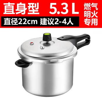 ASD 爱仕达 YL22S2WG 铝合金 压力锅5.3L