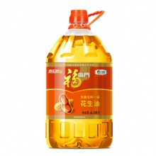 福临门 食用油 浓香压榨一级 花生油6.18L