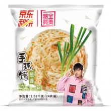 粮全其美 手抓饼 葱香味 80g*24片