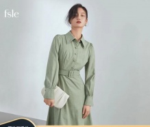 【72】范思蓝恩 女士衬衫连衣裙