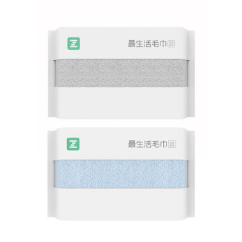 最生活 毛巾 2条装 33*72cm