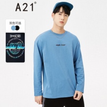 A21 情侣款长袖T恤衫