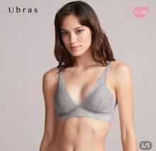 ubras  无痕蕾丝模杯文胸