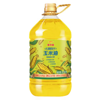 金龙鱼 非转基因 物理压榨玉米油6.18L