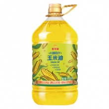 金龙鱼 非转基因 物理压榨玉米油6.18L