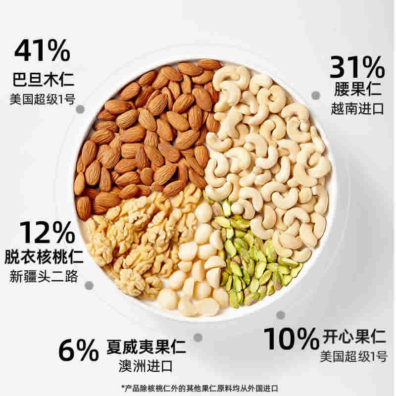 天虹牌 混合果仁500g