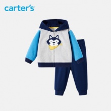 carters 儿童连帽外套长裤两件套