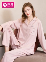 芬腾 女纯棉睡衣套装
