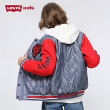 Levi's李维斯 儿童棒球服拼接棉服 