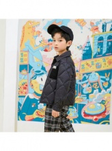 MQD  男童短款羽绒服