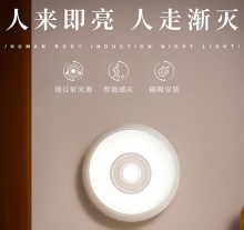 易来 智能人体感应灯小夜灯