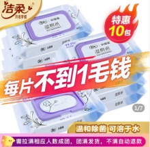 洁柔  湿厕纸10包400片