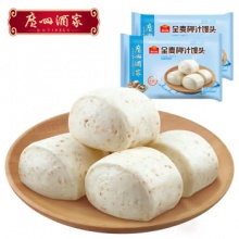 广州酒家利口福 全麦椰汁馒头400g*2袋