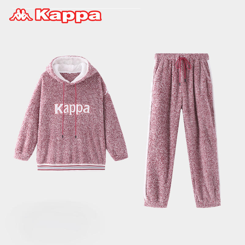 Kappa 双面绒家居服套装