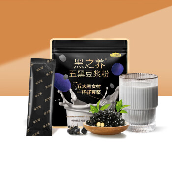 五谷磨房 早餐黑豆浆粉固体饮料448g