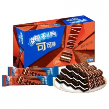 奥利奥 威化饼干黑巧克力味可可棒 27条