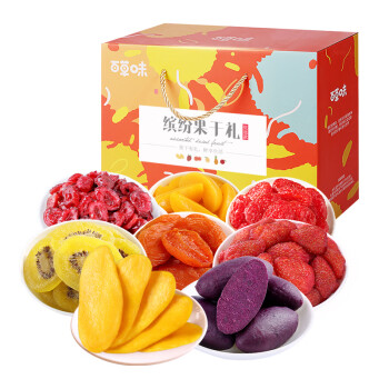 百草味 果干礼盒1088g