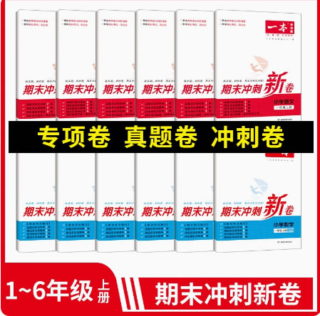 一本 小学语文数学期末冲刺100分